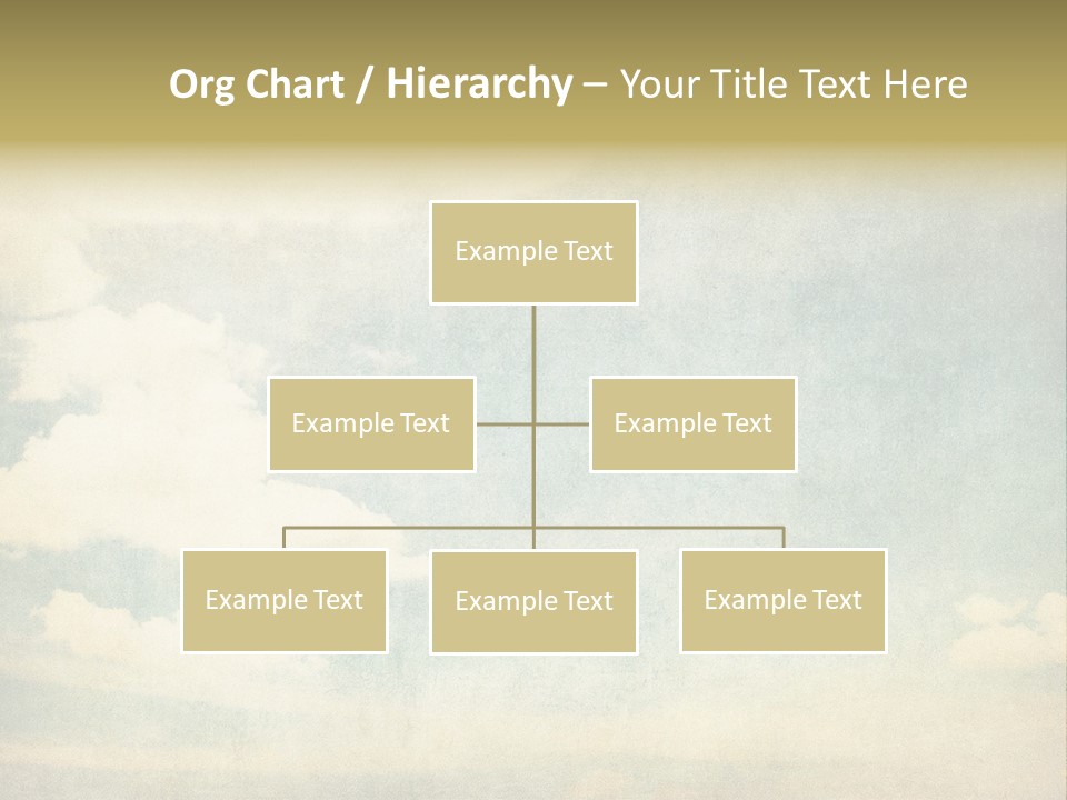 Air Heaven Aged PowerPoint Template