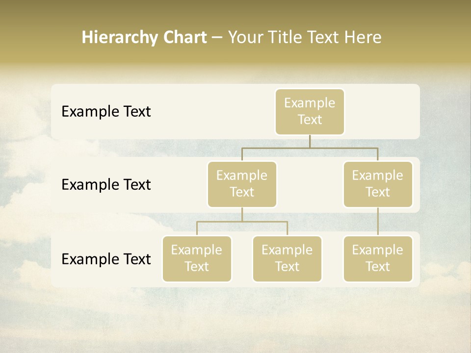 Air Heaven Aged PowerPoint Template