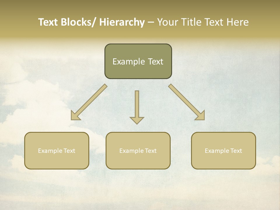 Air Heaven Aged PowerPoint Template