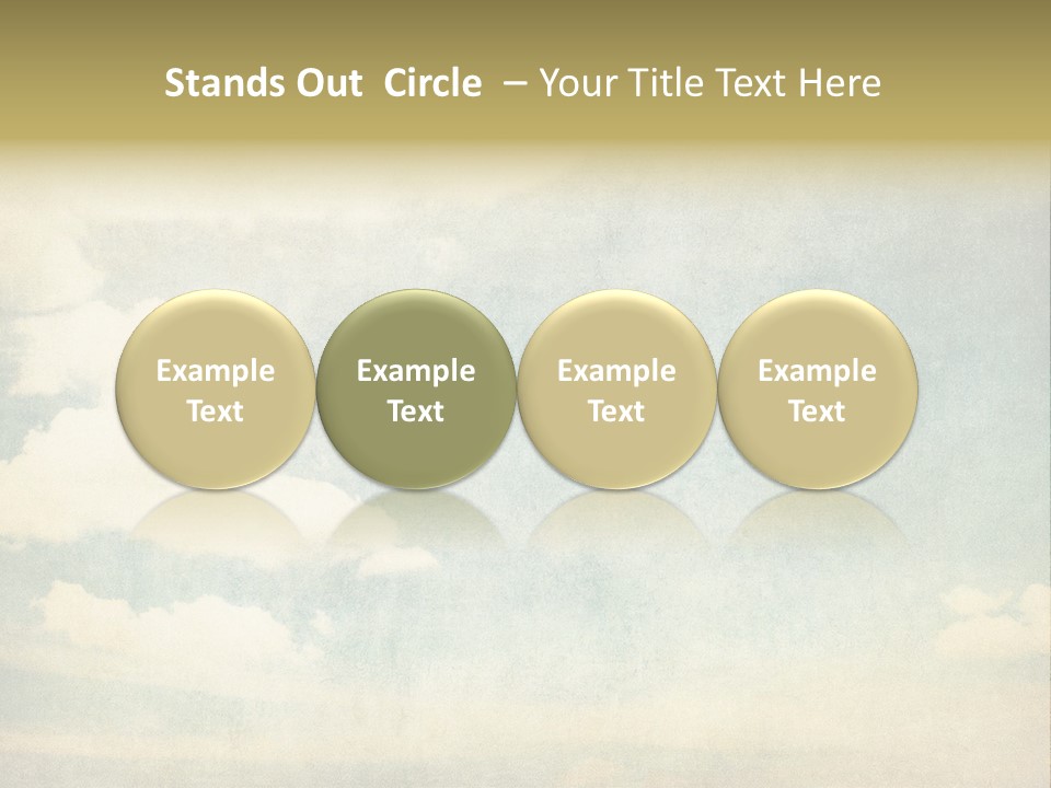 Air Heaven Aged PowerPoint Template