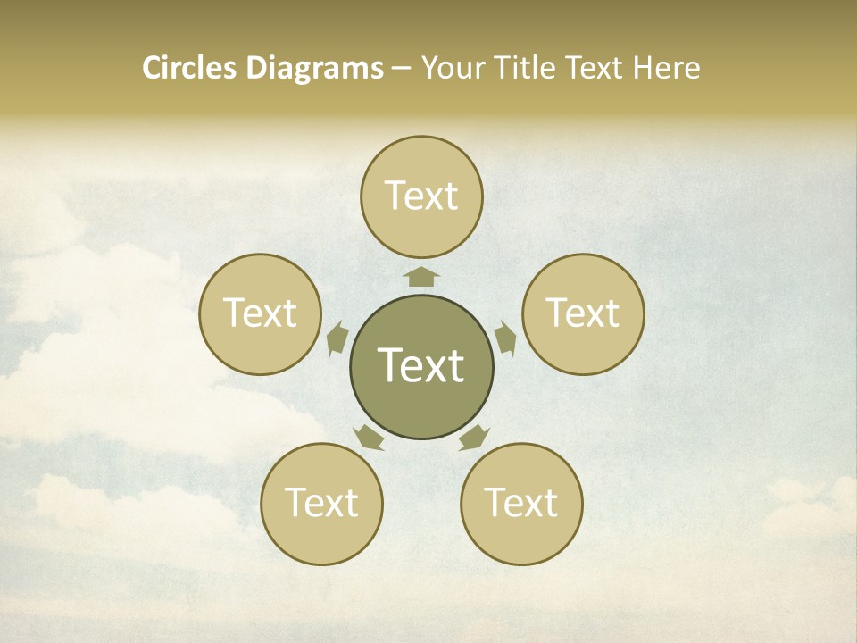Air Heaven Aged PowerPoint Template