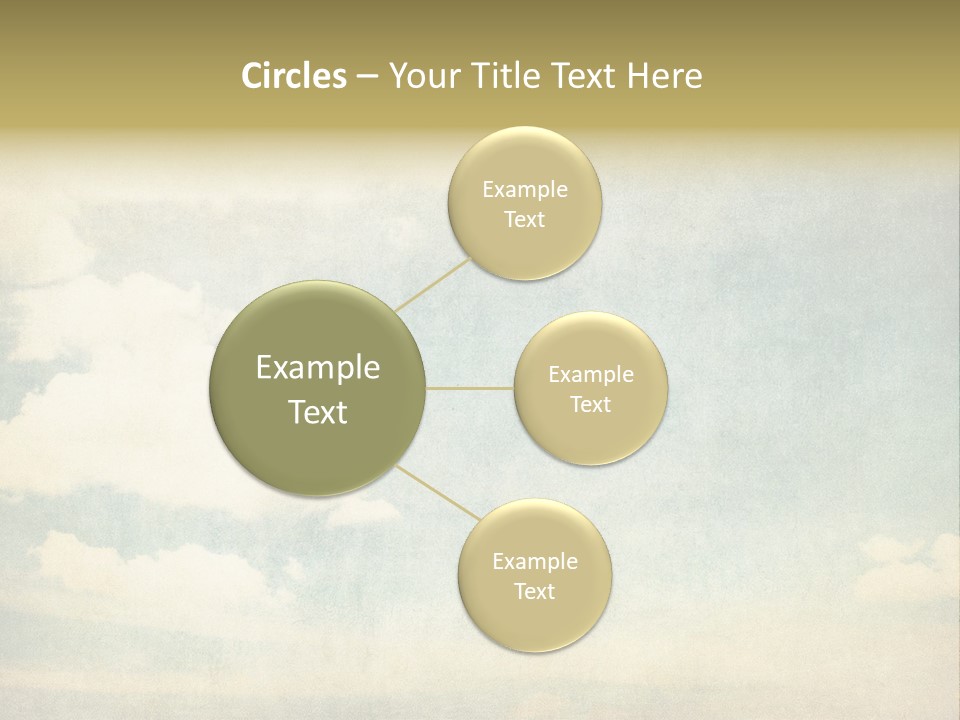 Air Heaven Aged PowerPoint Template