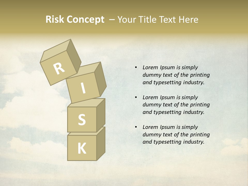Air Heaven Aged PowerPoint Template