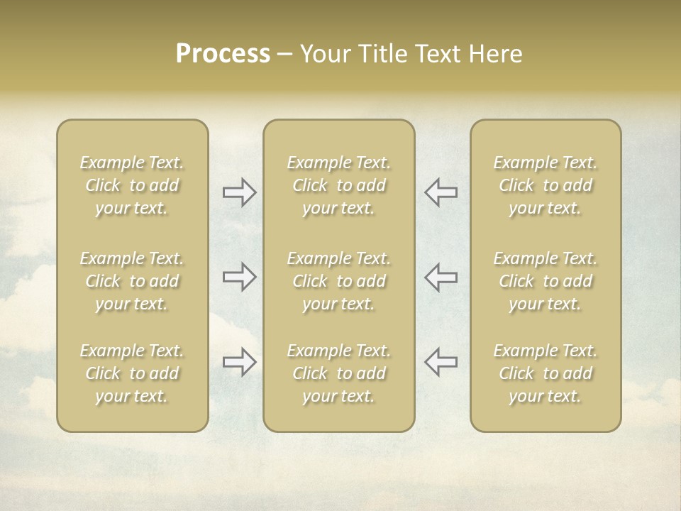 Air Heaven Aged PowerPoint Template