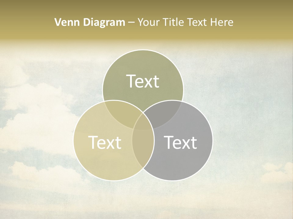 Air Heaven Aged PowerPoint Template