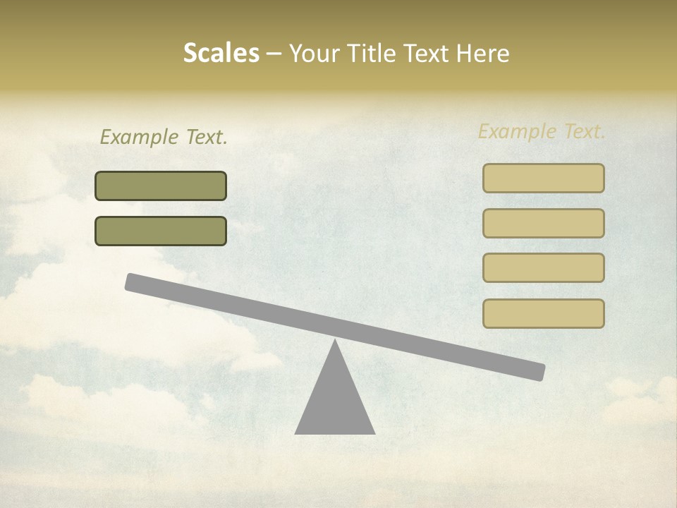 Air Heaven Aged PowerPoint Template