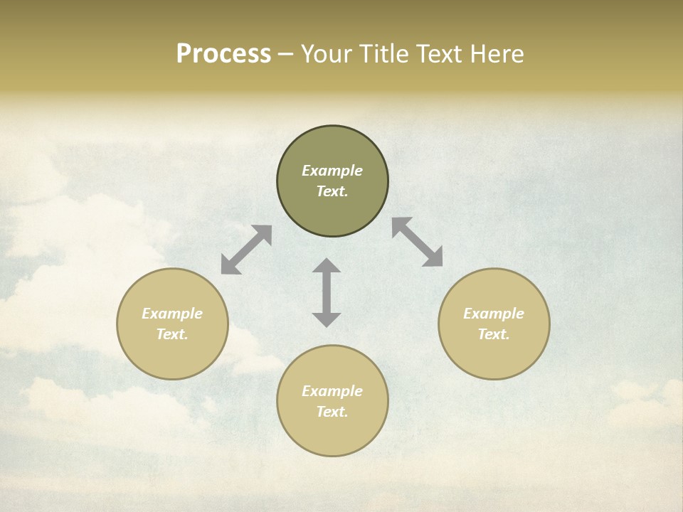 Air Heaven Aged PowerPoint Template