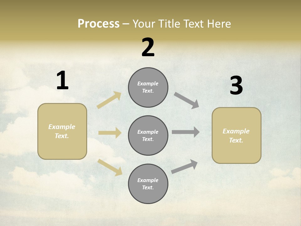 Air Heaven Aged PowerPoint Template
