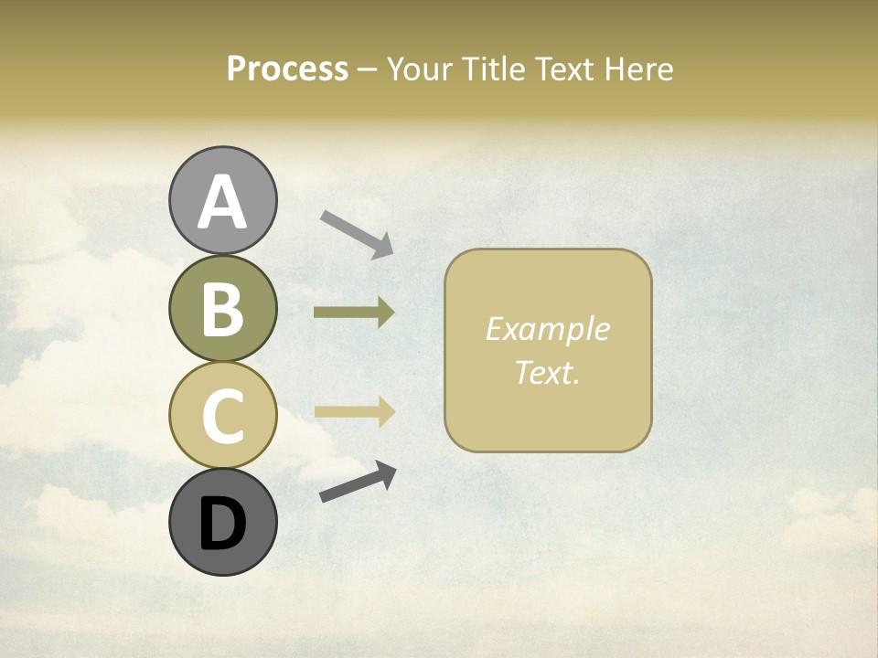 Air Heaven Aged PowerPoint Template