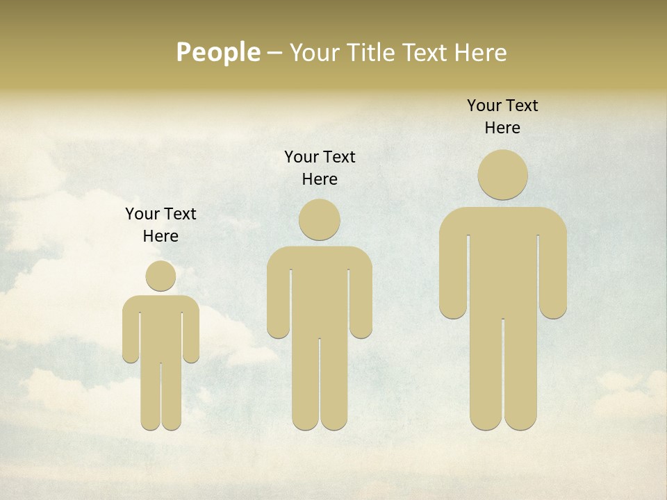Air Heaven Aged PowerPoint Template