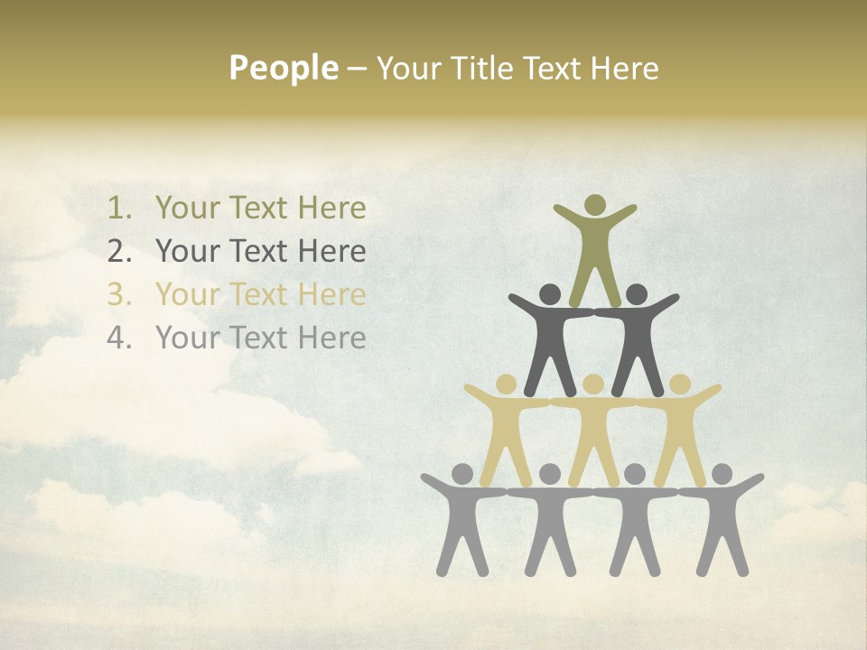 Air Heaven Aged PowerPoint Template