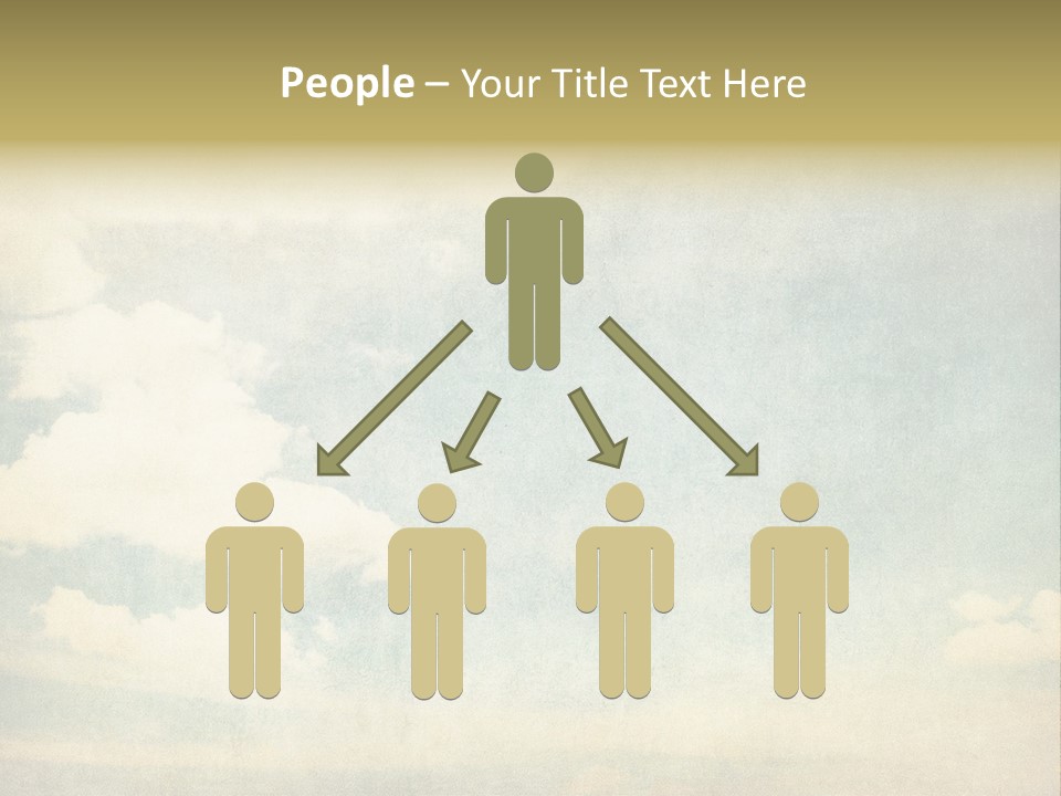 Air Heaven Aged PowerPoint Template