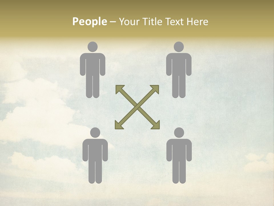 Air Heaven Aged PowerPoint Template