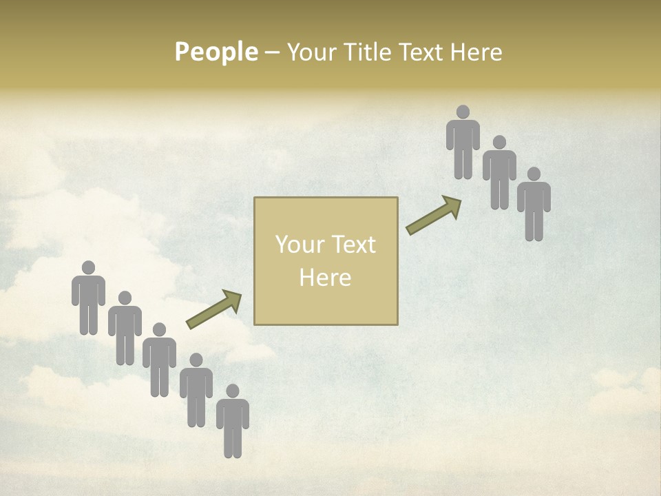 Air Heaven Aged PowerPoint Template