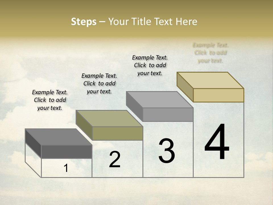 Air Heaven Aged PowerPoint Template
