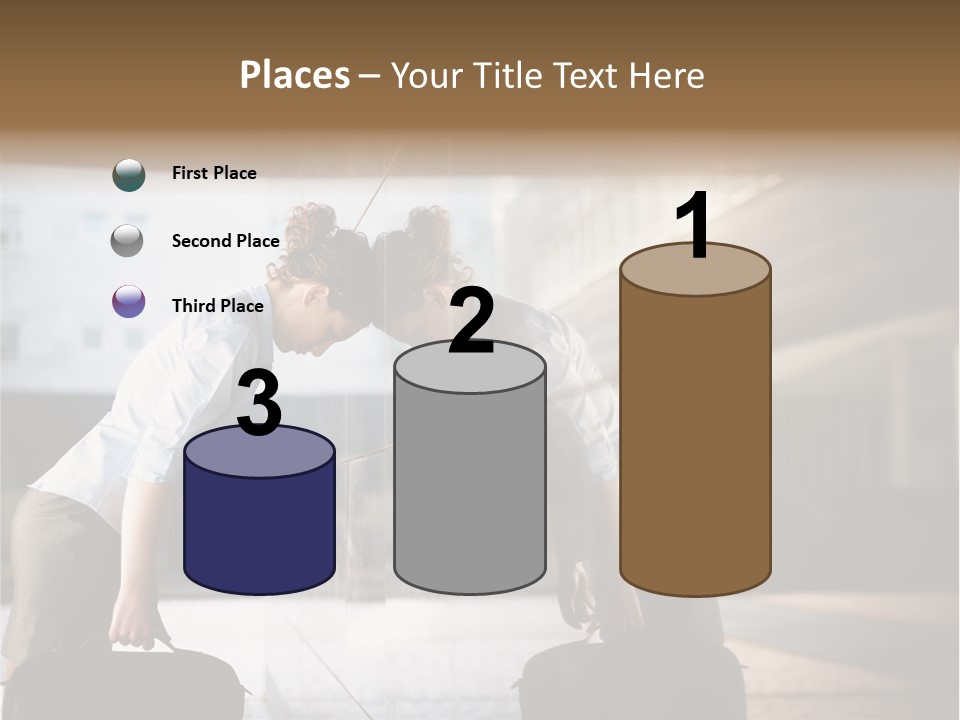 Distraught Desperate One PowerPoint Template