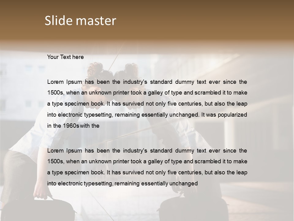 Distraught Desperate One PowerPoint Template