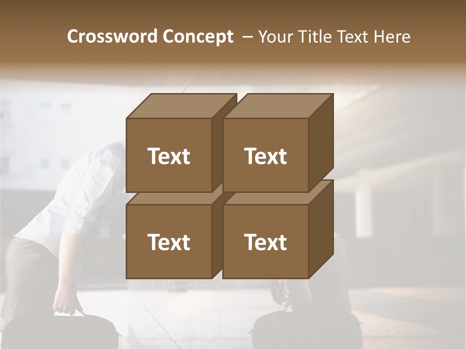 Distraught Desperate One PowerPoint Template