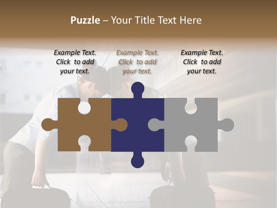 Distraught Desperate One PowerPoint Template