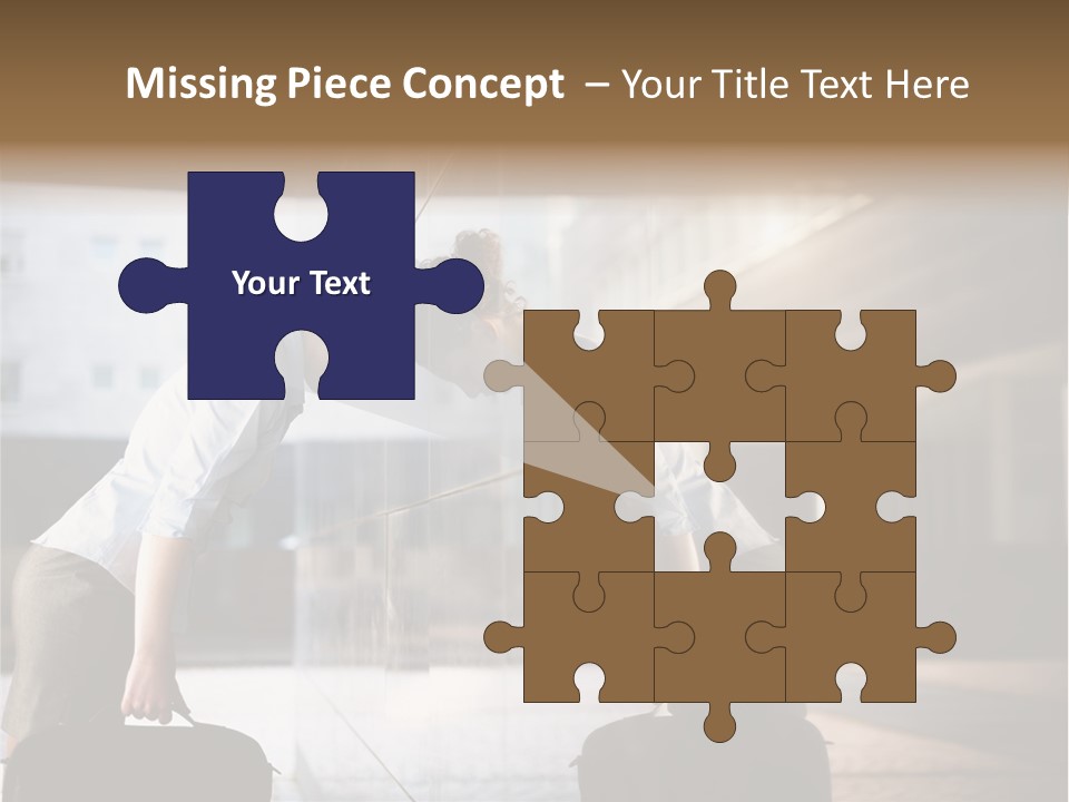 Distraught Desperate One PowerPoint Template