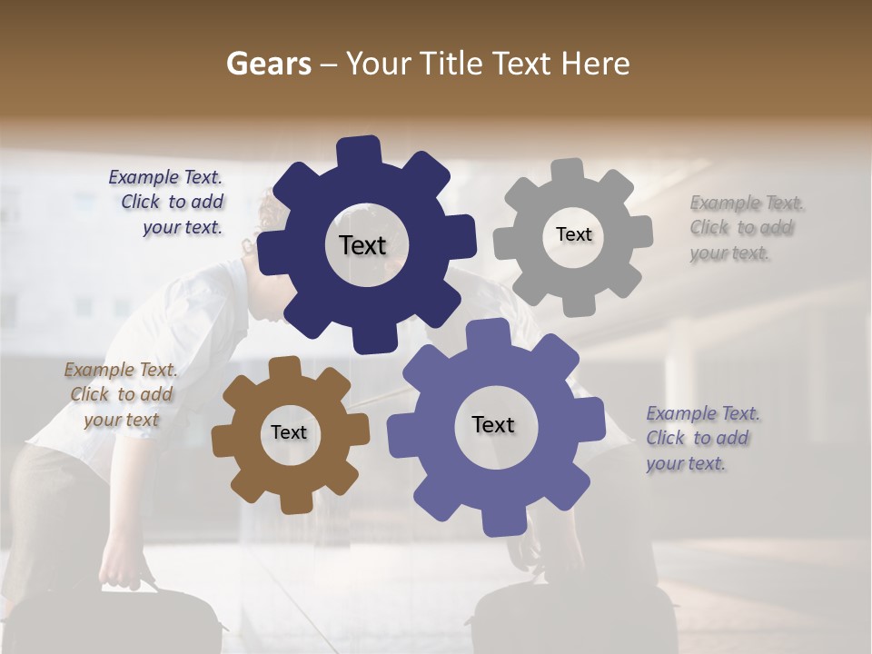 Distraught Desperate One PowerPoint Template