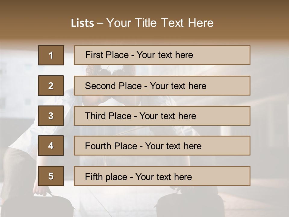 Distraught Desperate One PowerPoint Template