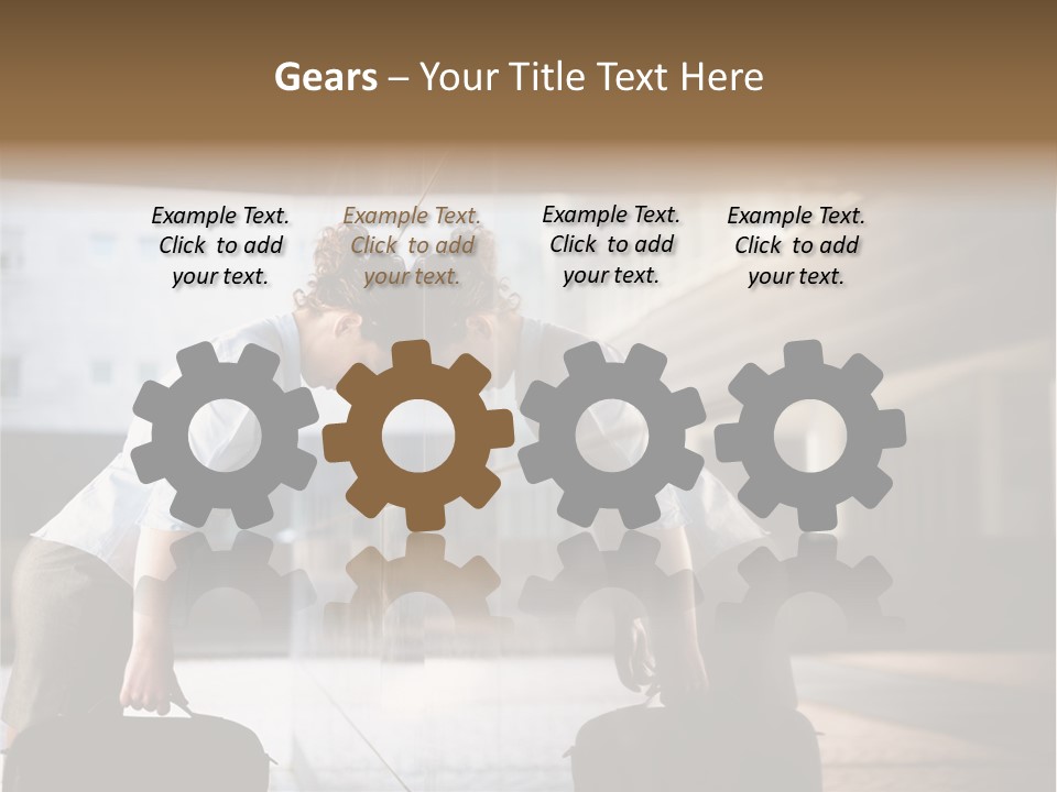 Distraught Desperate One PowerPoint Template