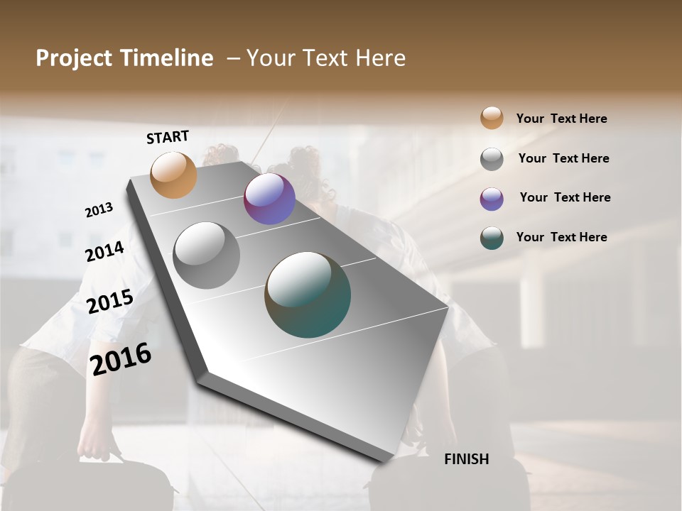 Distraught Desperate One PowerPoint Template