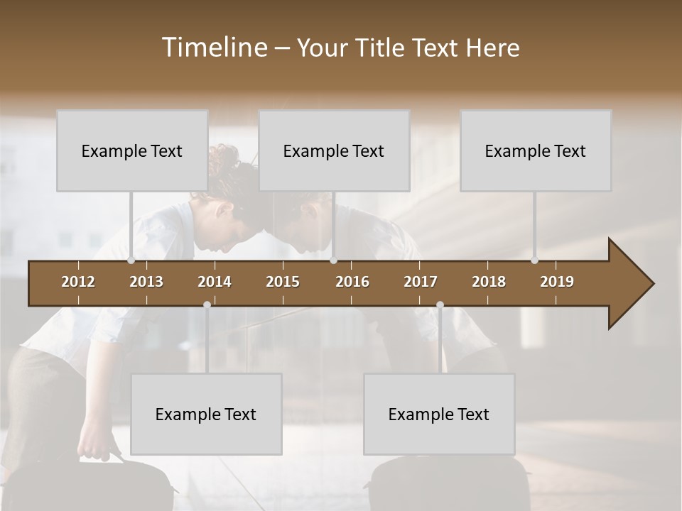 Distraught Desperate One PowerPoint Template