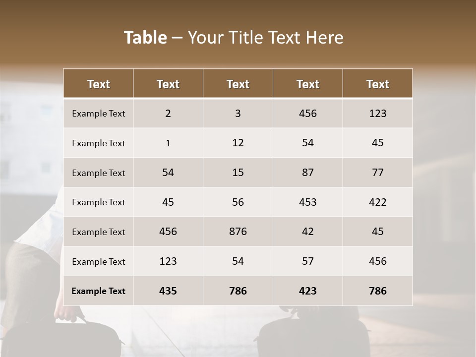 Distraught Desperate One PowerPoint Template