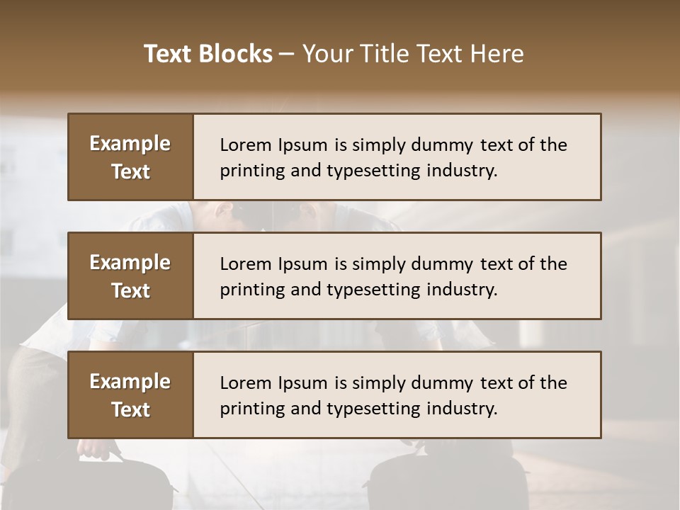 Distraught Desperate One PowerPoint Template