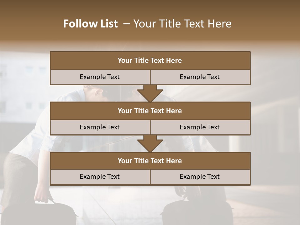 Distraught Desperate One PowerPoint Template