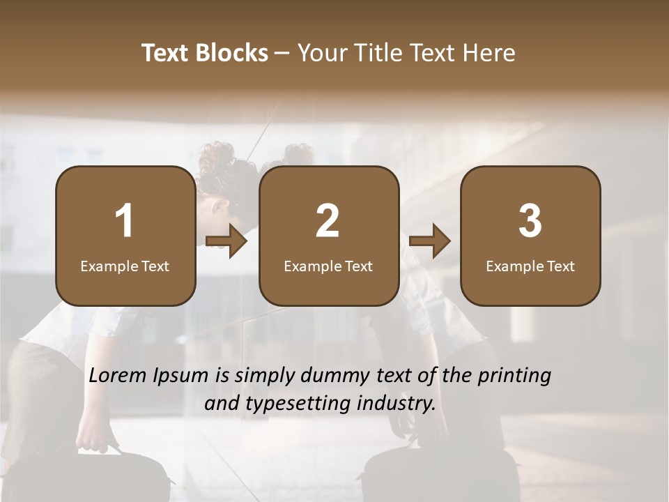 Distraught Desperate One PowerPoint Template