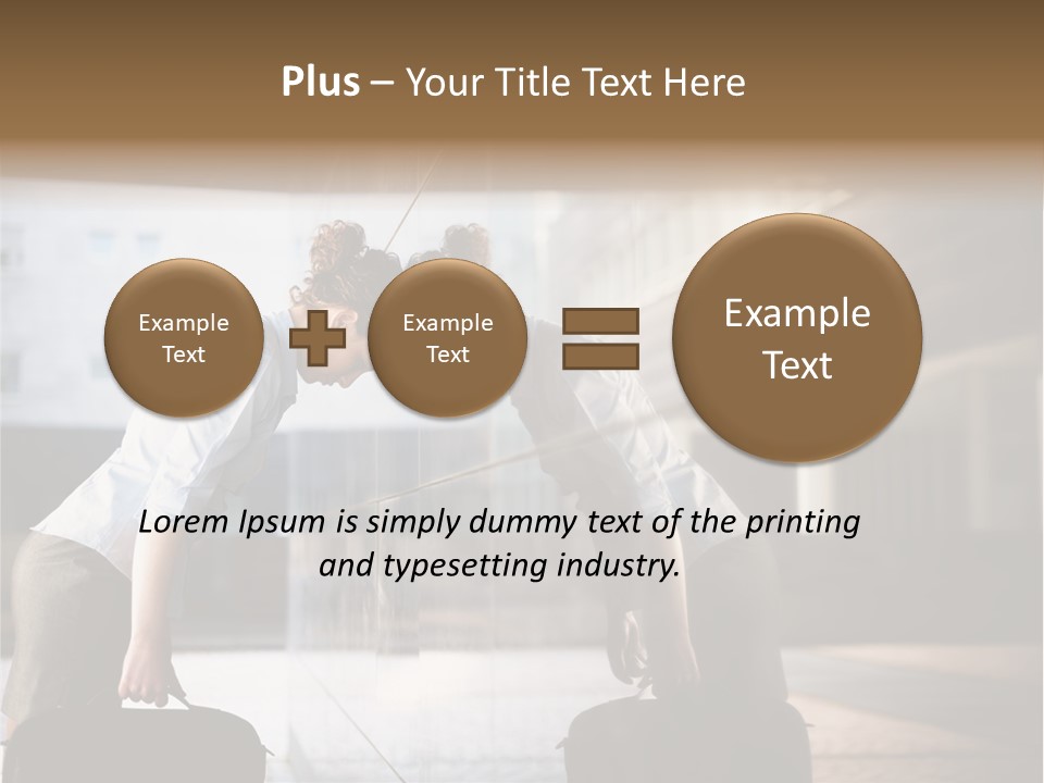 Distraught Desperate One PowerPoint Template