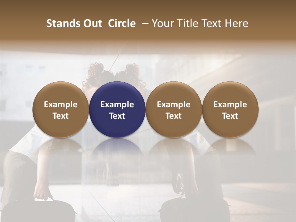 Distraught Desperate One PowerPoint Template