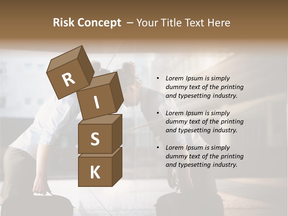 Distraught Desperate One PowerPoint Template