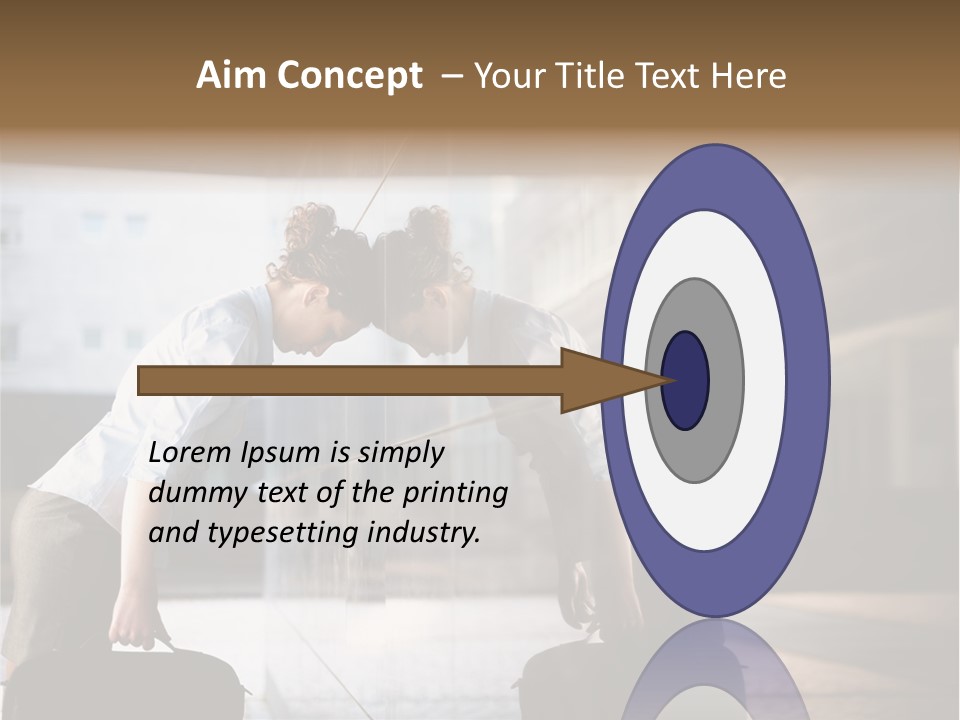 Distraught Desperate One PowerPoint Template