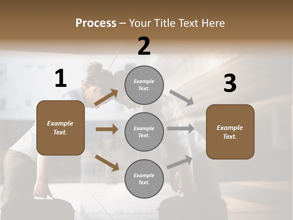 Distraught Desperate One PowerPoint Template