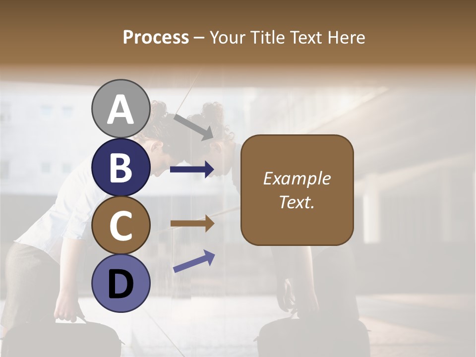 Distraught Desperate One PowerPoint Template