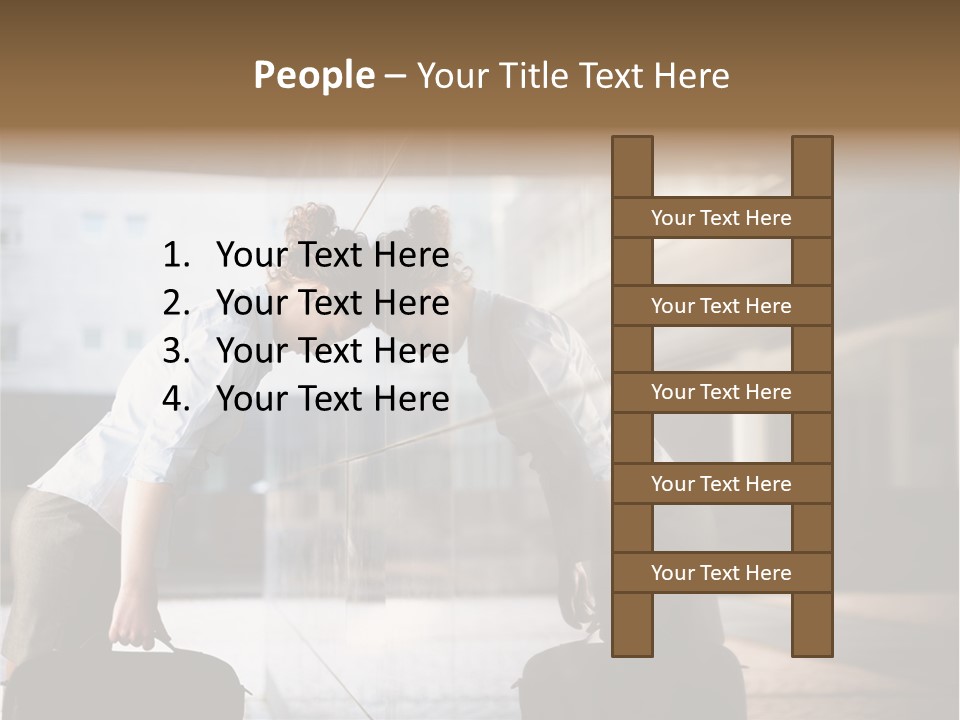 Distraught Desperate One PowerPoint Template