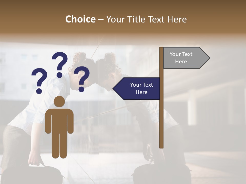 Distraught Desperate One PowerPoint Template