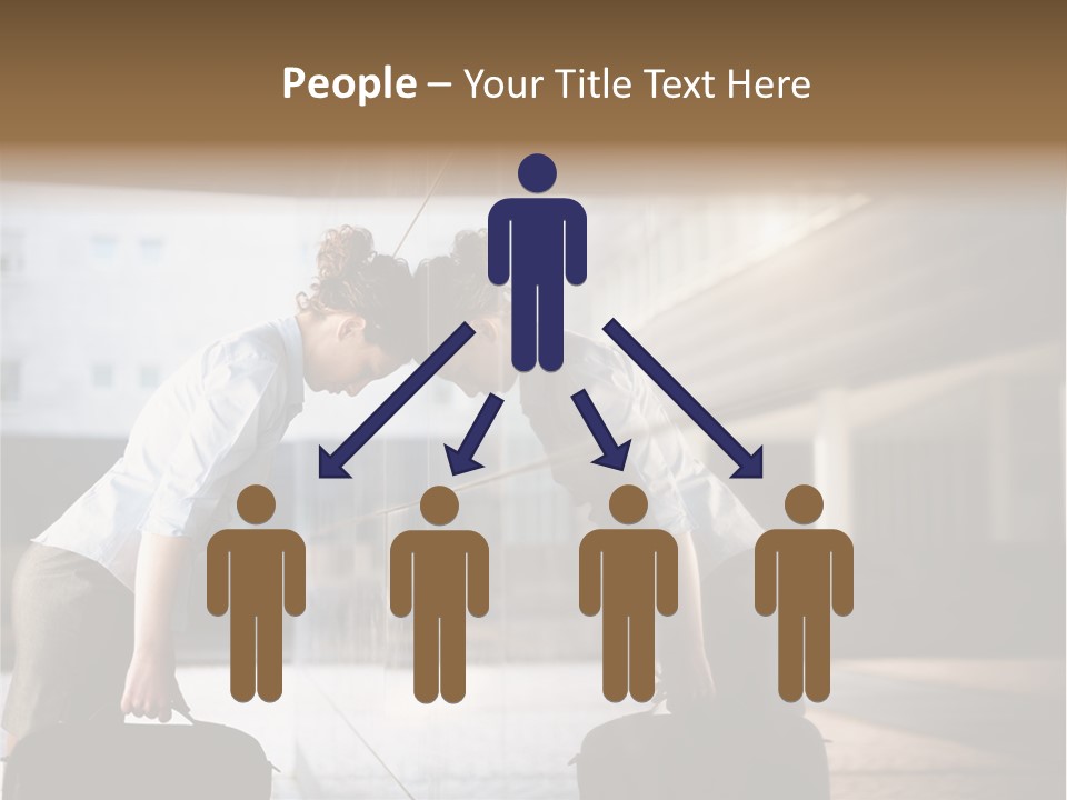 Distraught Desperate One PowerPoint Template