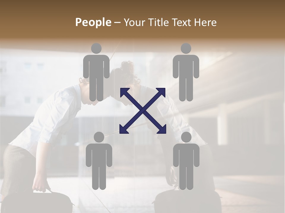 Distraught Desperate One PowerPoint Template