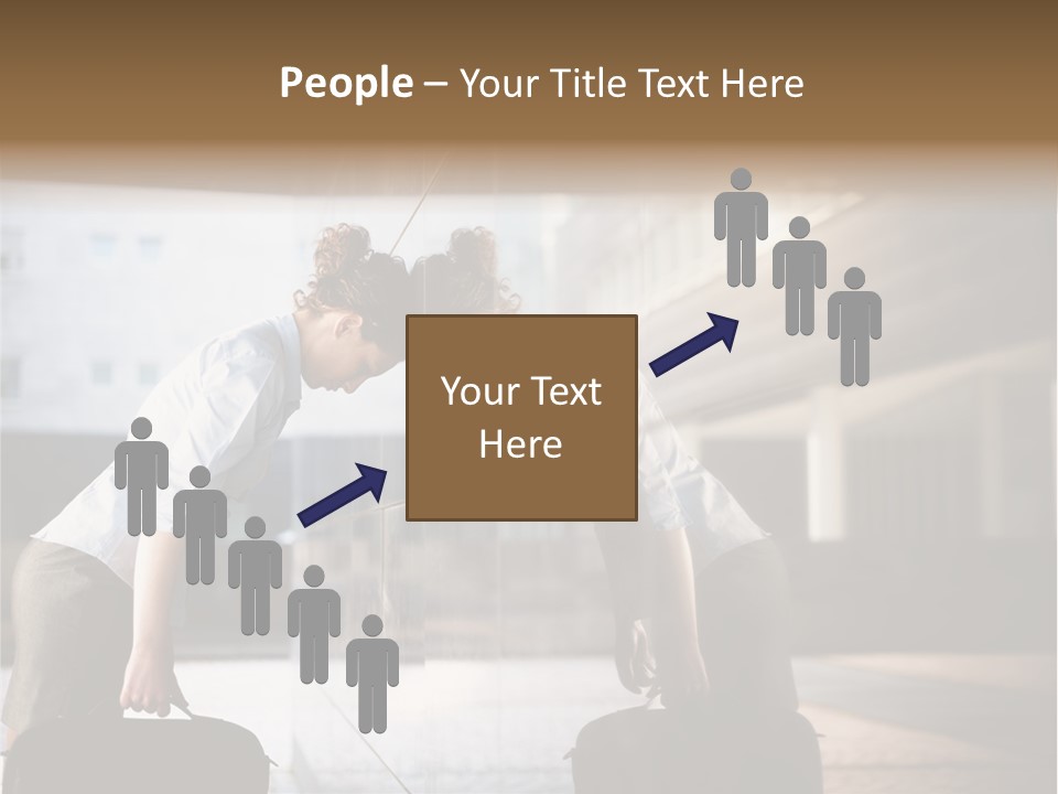 Distraught Desperate One PowerPoint Template