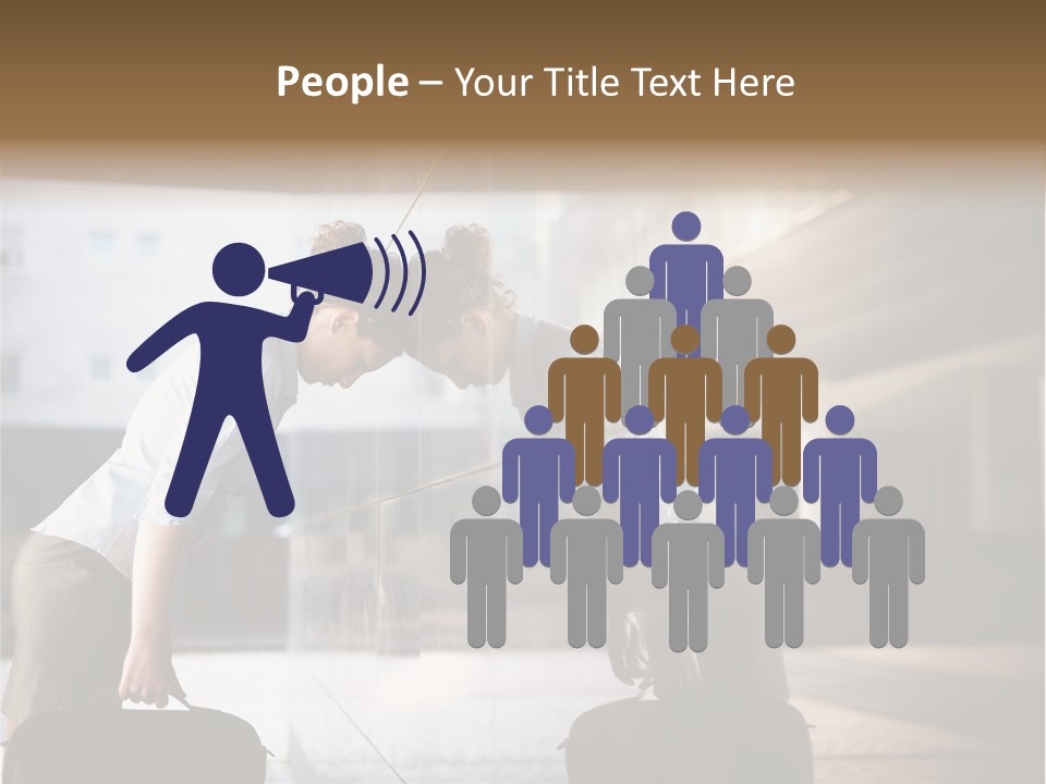 Distraught Desperate One PowerPoint Template