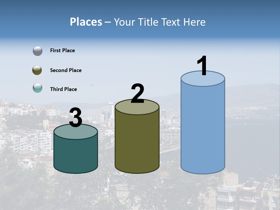 Lamp Steel Floor PowerPoint Template