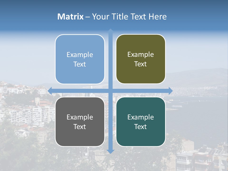 Lamp Steel Floor PowerPoint Template