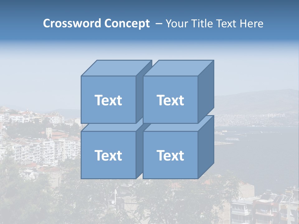 Lamp Steel Floor PowerPoint Template