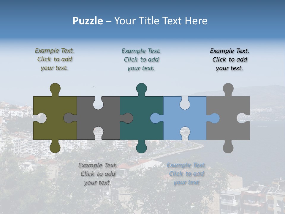 Lamp Steel Floor PowerPoint Template