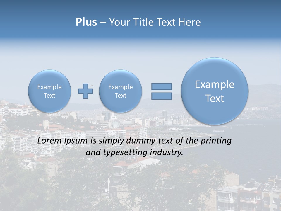 Lamp Steel Floor PowerPoint Template